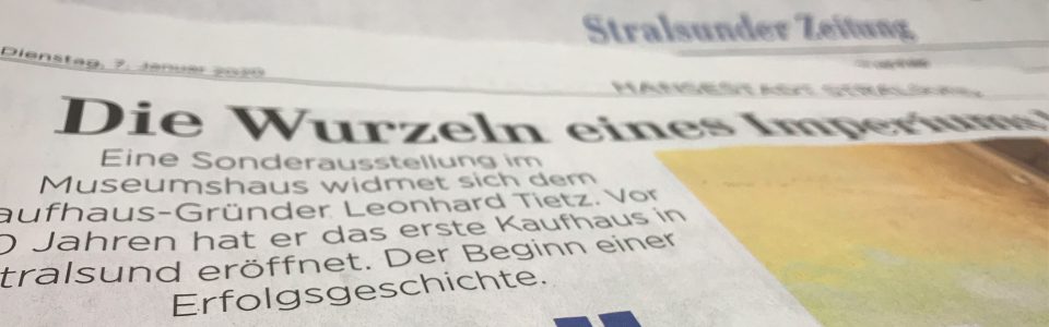 Ostsee-Zeitung berichtet